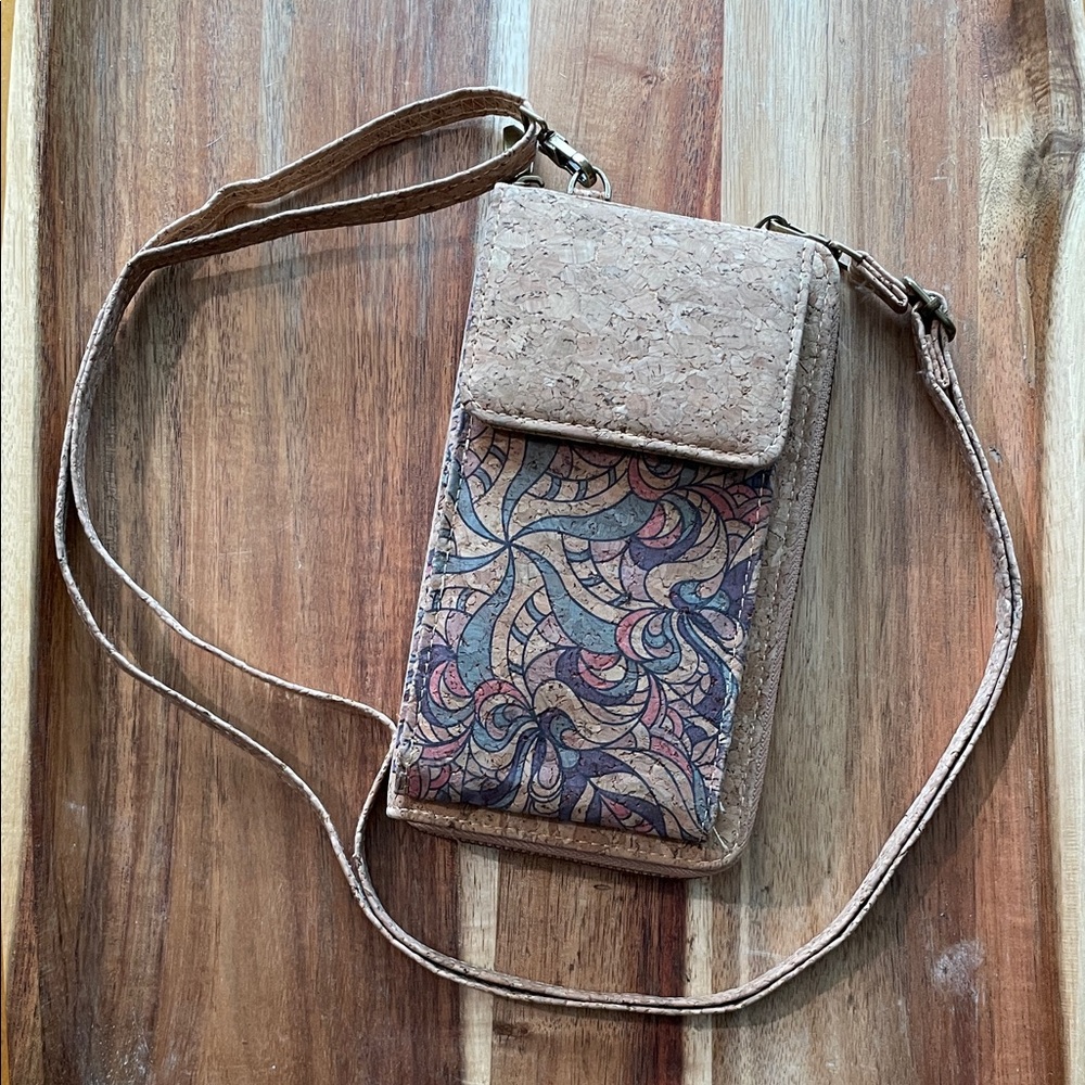 Cork Wallet / Crossbody Bag - NWOT